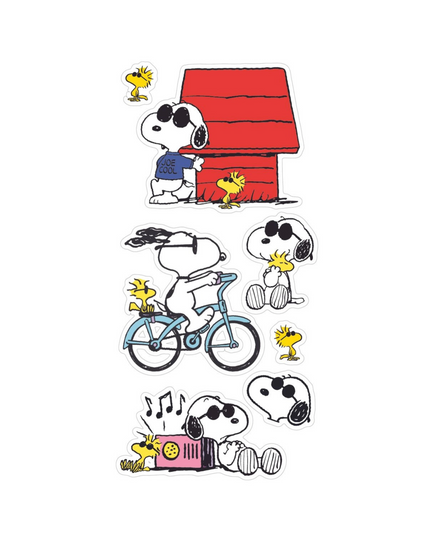 Snoopy & Woodstock Stickers