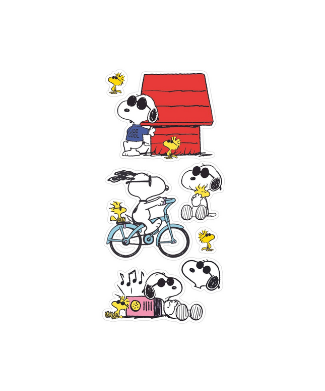 Snoopy & Woodstock Stickers (off the roll)