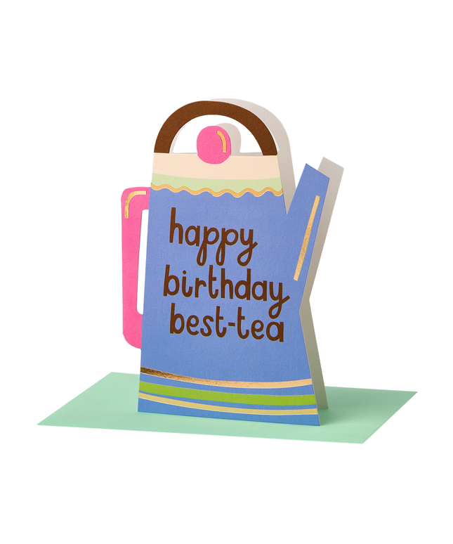 Happy Birthday Best-Tea Card