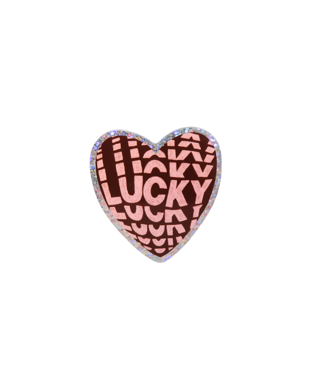 Lucky Heart Sticker