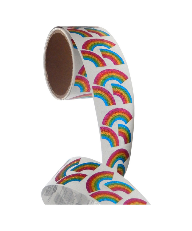 Rainbow Sparkle Stickers
