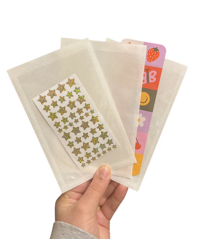 Ultra Thin Adhesive Display Pockets (3 pack)
