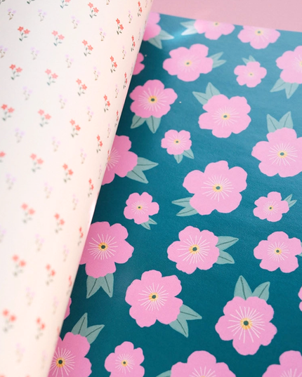 Scrapbooking Paper Book - Floral Edition