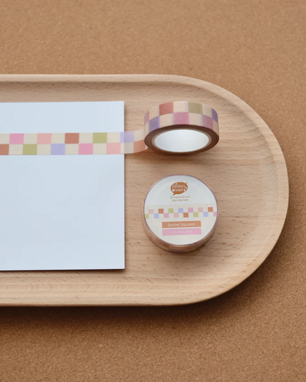 Sorbet Squares Washi Tape