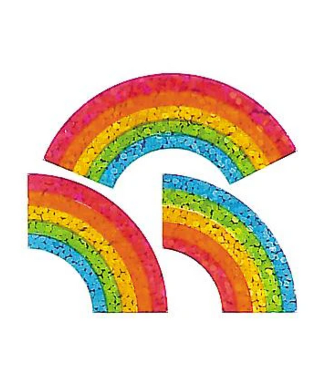 Rainbow Sparkle Stickers