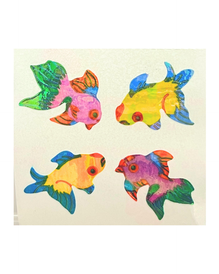 Pearlie Fish Stickers (off the roll)