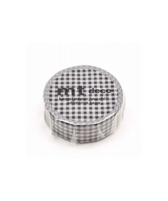 Black Gingham MT Washi Tape