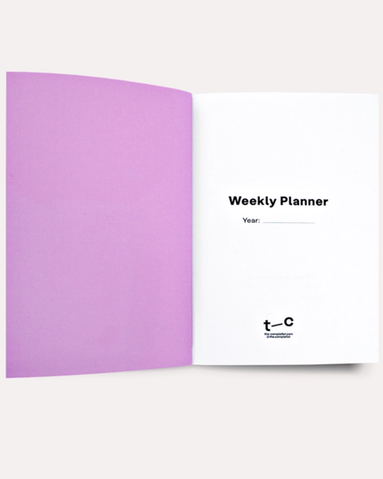 Fete Undated Weekly Pocket Planner