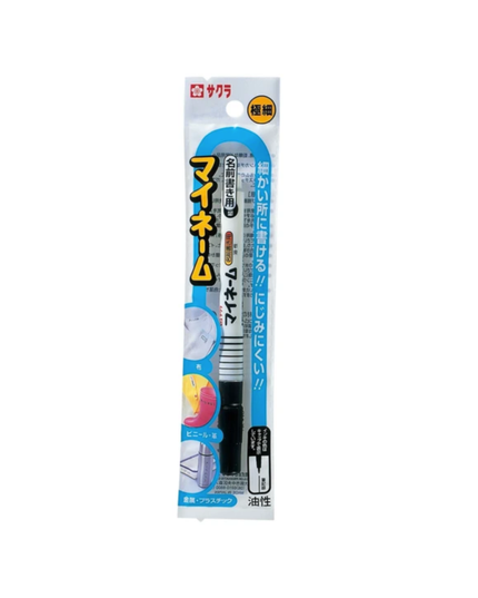 Black Fine Point Felt Tip Marker (writes on washi)