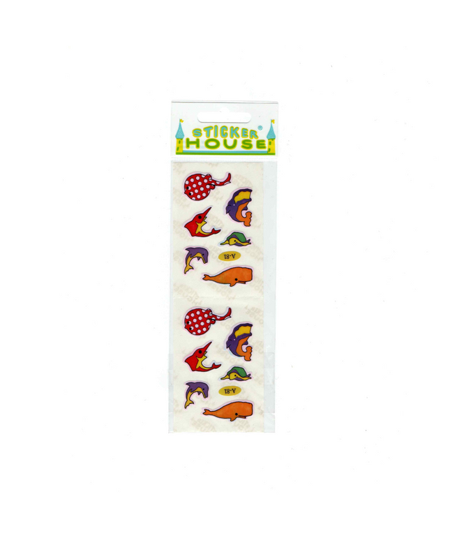 Pearlie Sealife Stickers 02