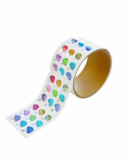 Prismatic Mushroom Stickers