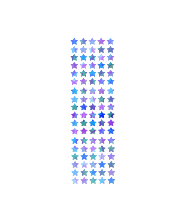 Blue Aurora Star Sticker Sheet