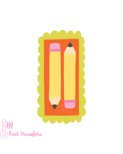 Pencil Stamp Heat Transfer