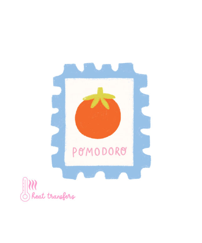 Tomato Stamp Heat Transfer