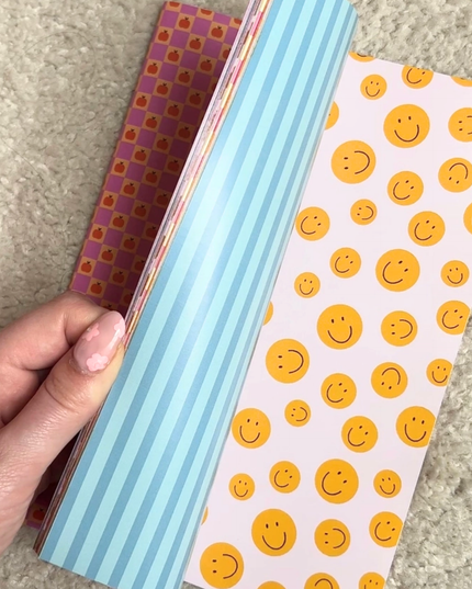 Scrapbook Paper Book