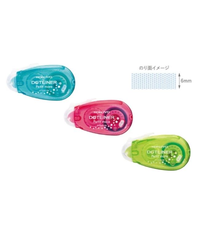 Petit More Mini Dotliner Glue Tape 3 Pack