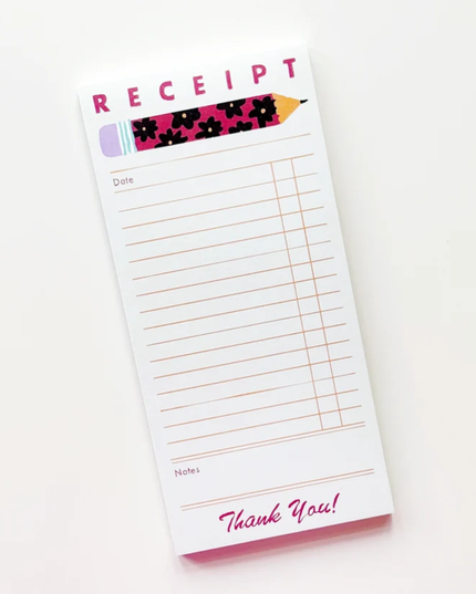 Receipt DL Notepad - SSD 2026 Merch