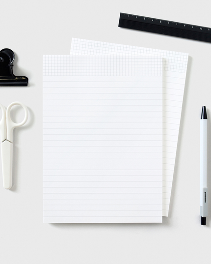 Basic Lined Notepad