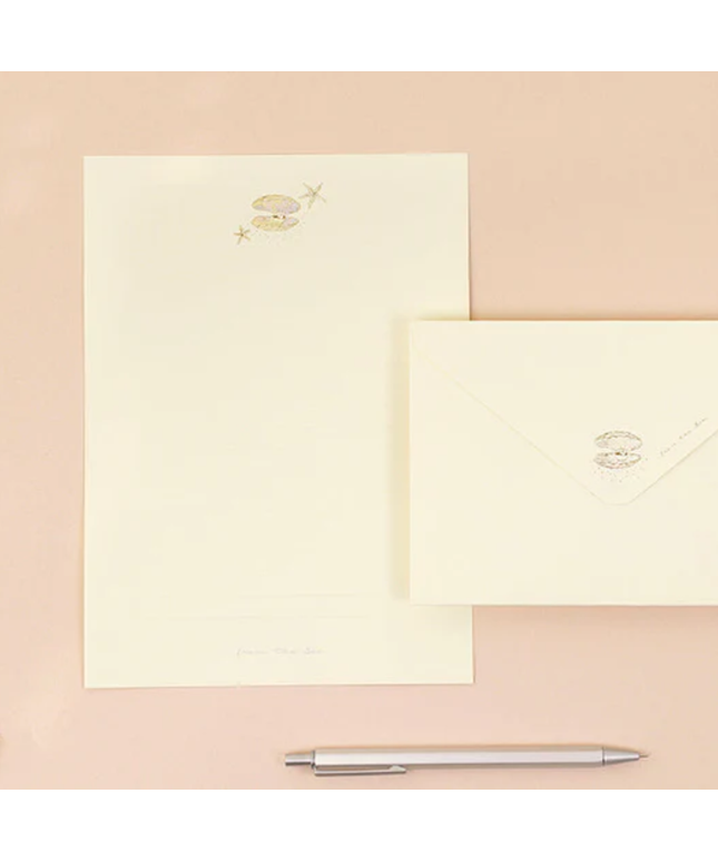 Aurora Shell Letter Writing Set