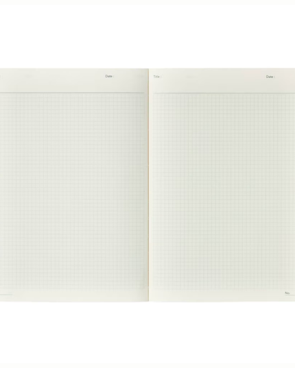 Bear Cub A5 Square Grid Notebook