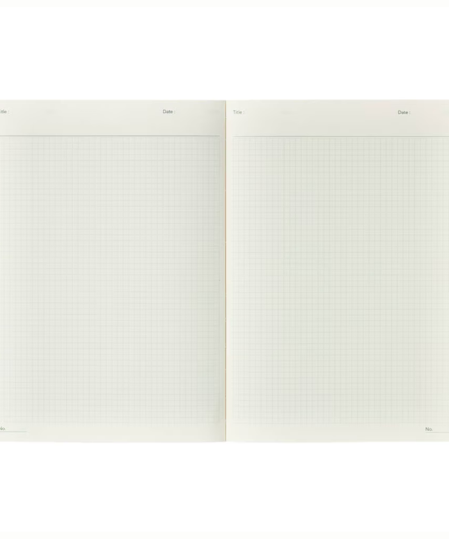 Bear Walk A5 Square Grid Notebook