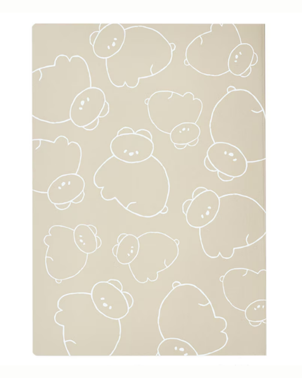 Bear Cub A5 Square Grid Notebook
