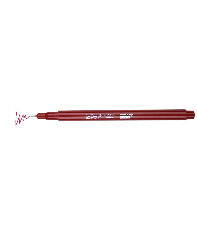 Le Pen Burgundy Fineliner
