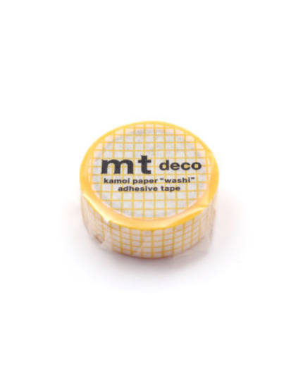 Yellow Grid MT Washi Tape