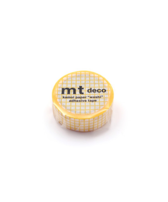 Yellow Grid MT Washi Tape
