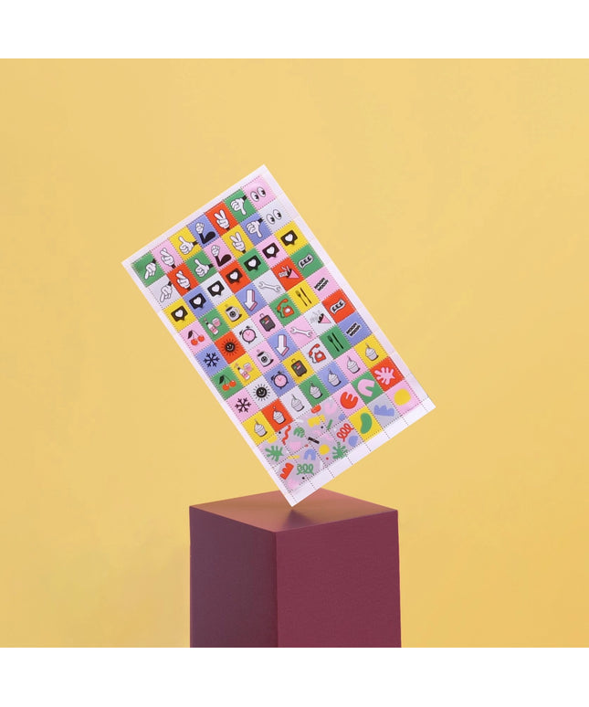 Lick & Stick Paper Stamps