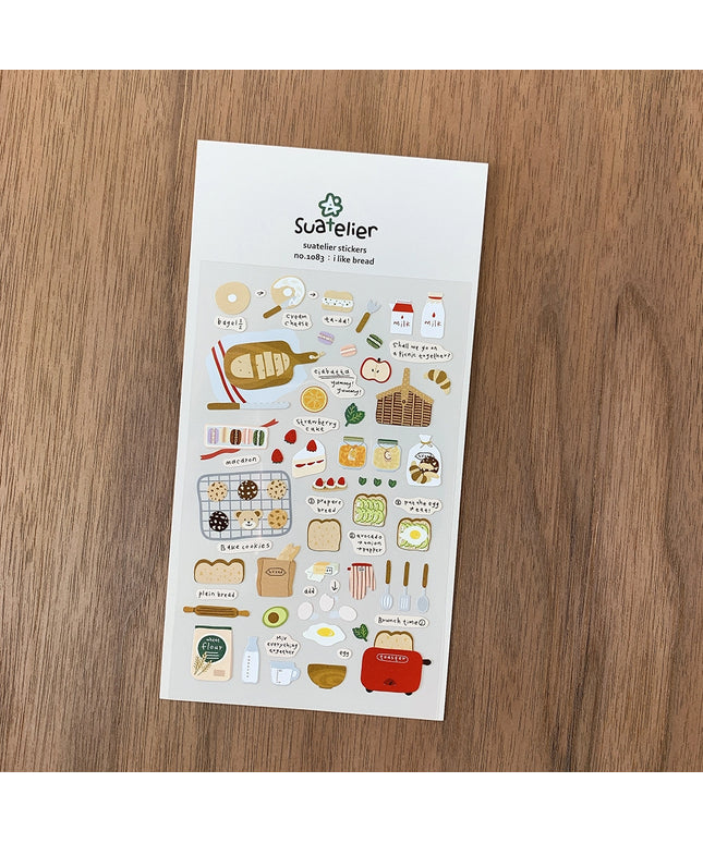 I Like Bread Sticker Sheet