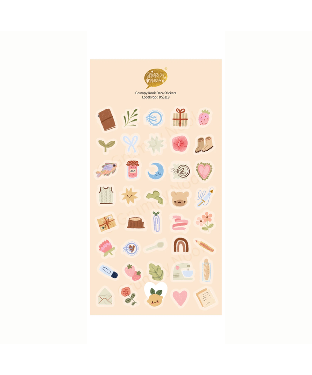 Loot Drop Deco Sticker Sheet