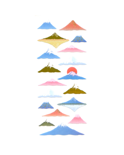 Mt Fuji Sticker Sheet