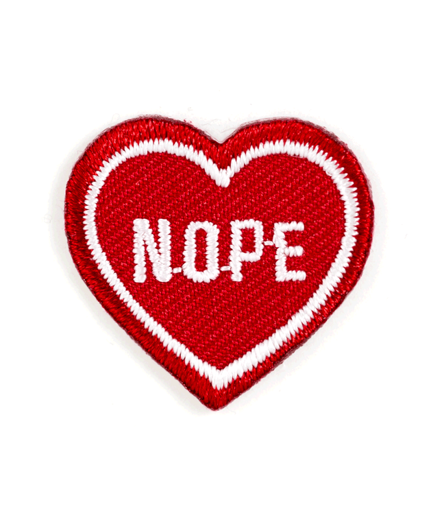 NOPE Sticker Patch