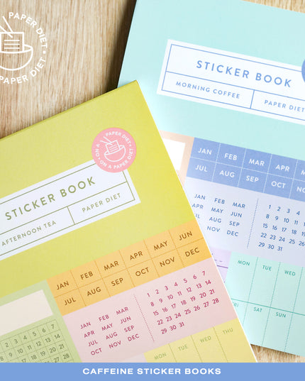 Caffeine Sticker Book