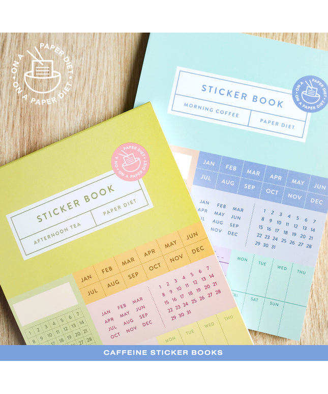Caffeine Sticker Book
