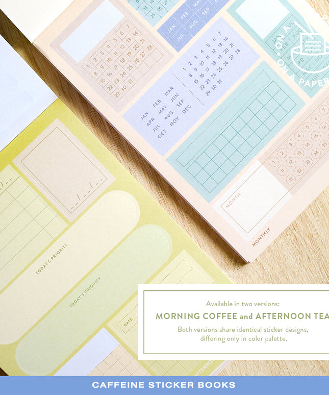 Caffeine Sticker Book