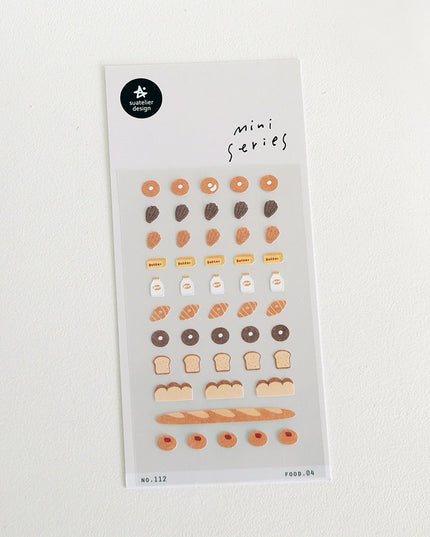 Mini Bakery Ingredients Sticker Sheet