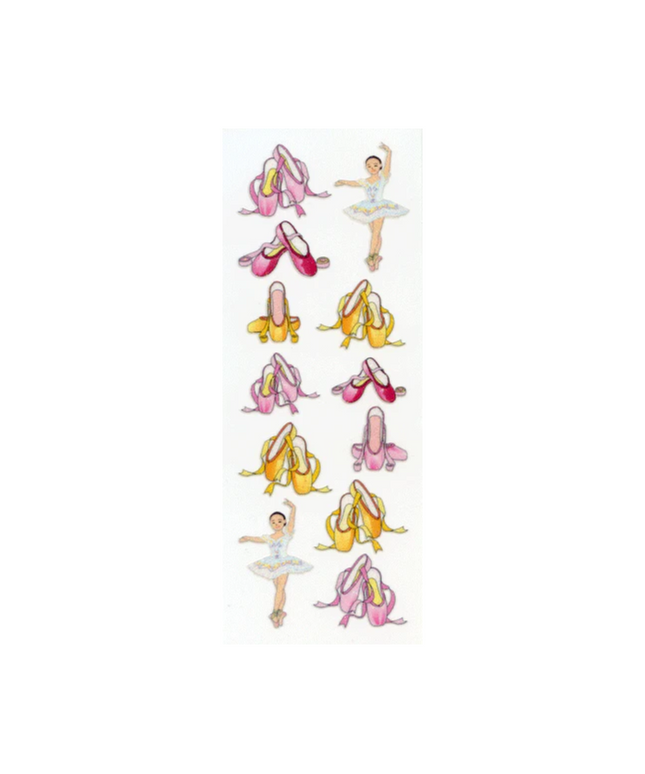 Glitter Ballet Sticker Sheet
