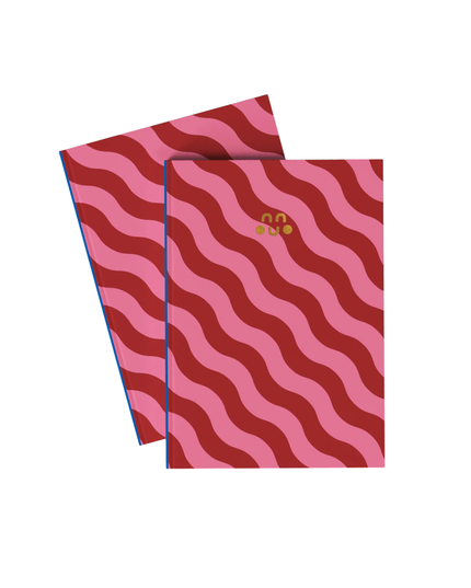Wavy A5 Lined Notebook
