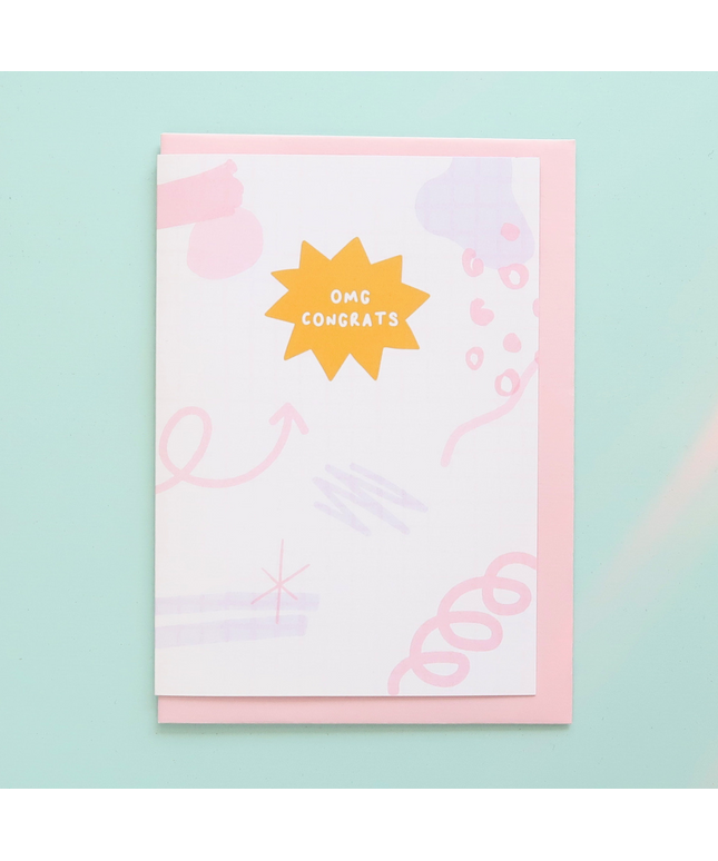 omg congratulations card