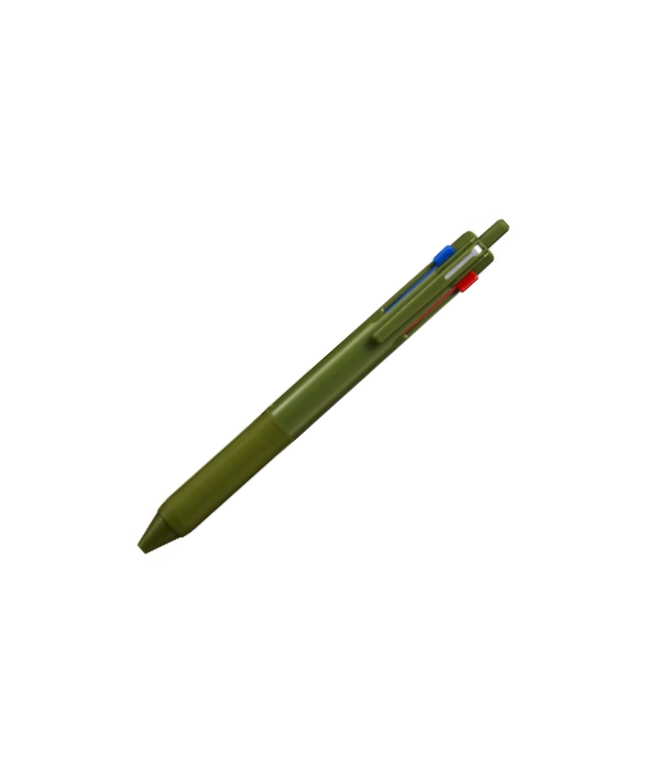 Uni Jetstream 3-Colour Dark Olive 0.7mm