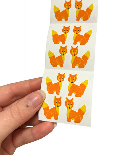 Fuzzy Fox Stickers