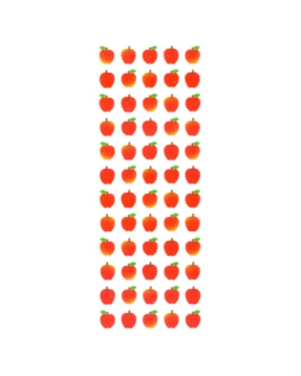 Glitter Apples Sticker Sheet
