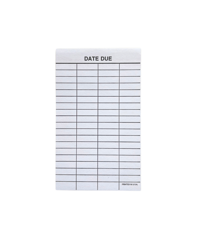 Library Check In/Out Sheet