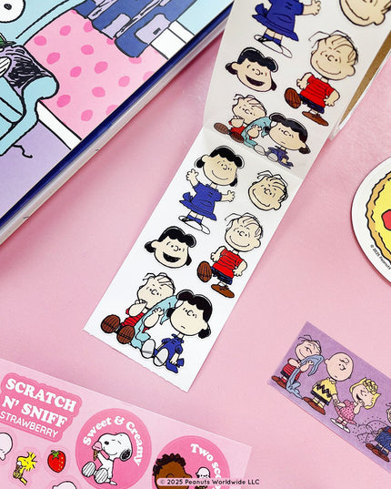 Lucy & Linus Stickers (off the roll)