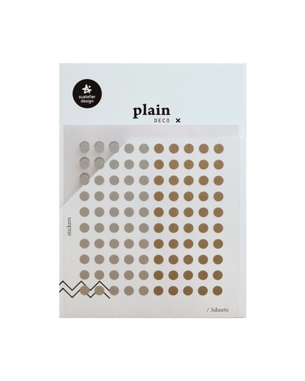 Metallic Dots Sticker Sheet