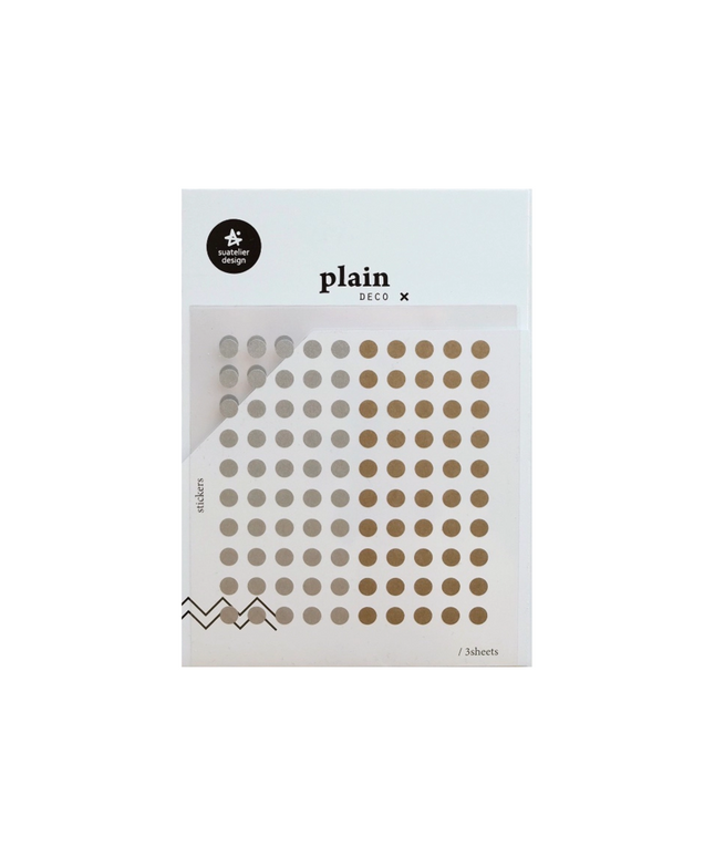 Metallic Dots Sticker Sheet