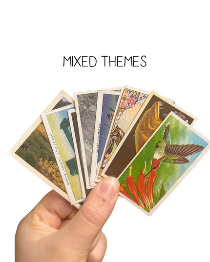 Mixed Themes Cigarette Card Pack