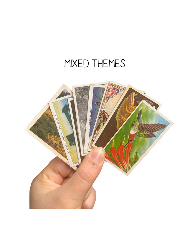 Mixed Themes Cigarette Card Pack